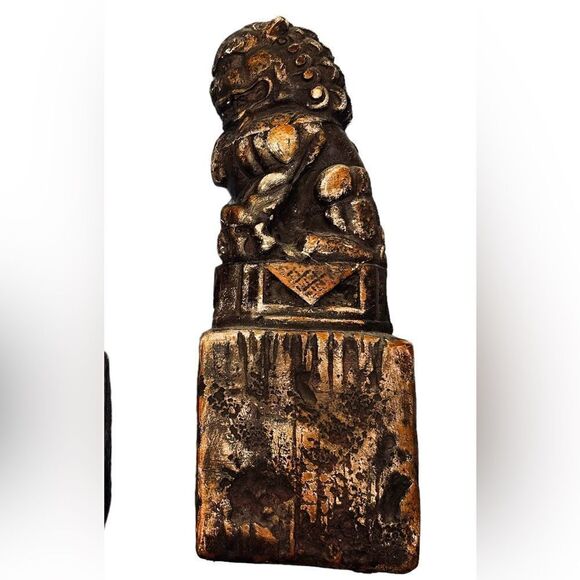 Attila’s Original Repro of the Artist Foo Dog Statue Feng Shui Figurine statue - Picture 4 of 9